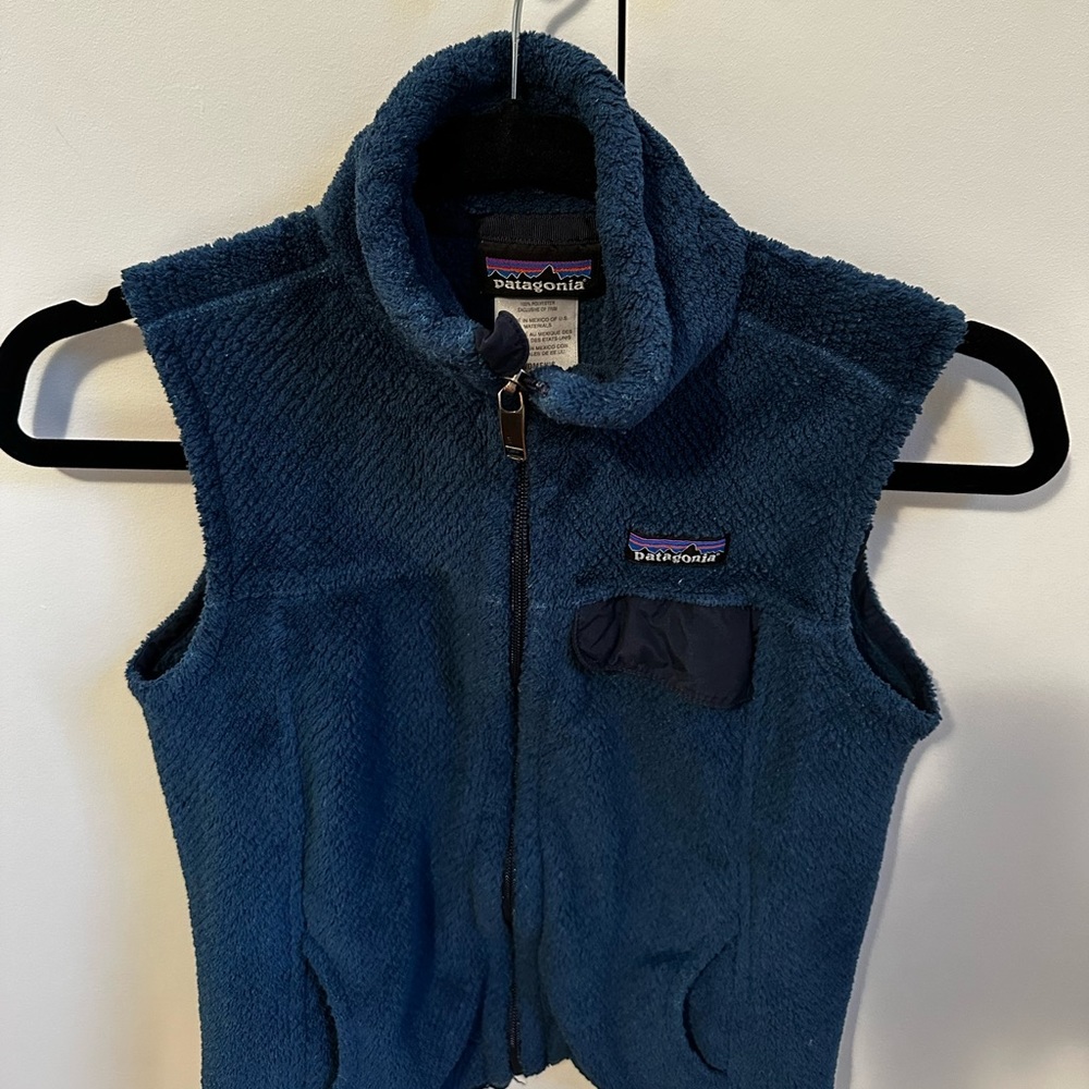 Patagonia Synchilla Fleece Women’s XS Royal Blue Vest